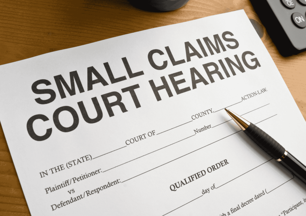 how and when to use the small claims court sadler attorneys inc blog