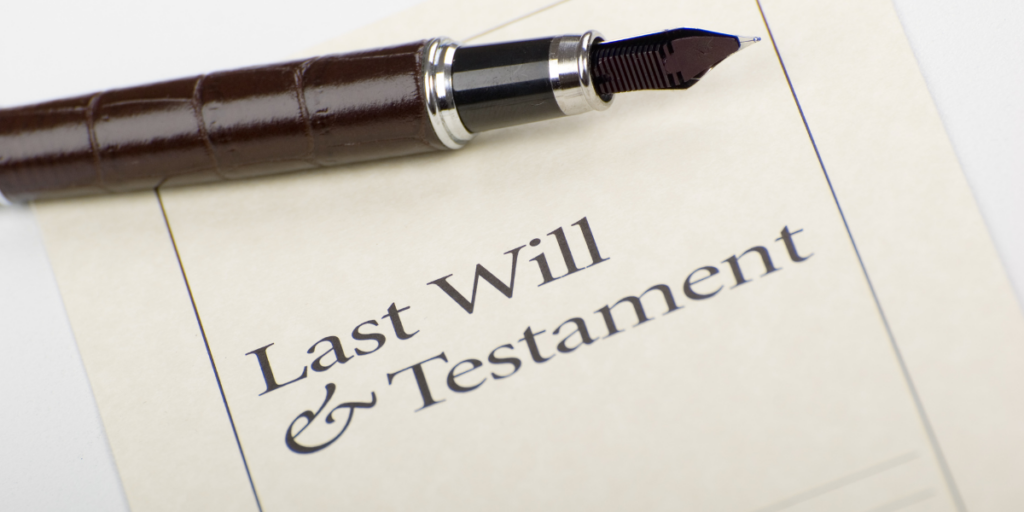 last will and testament